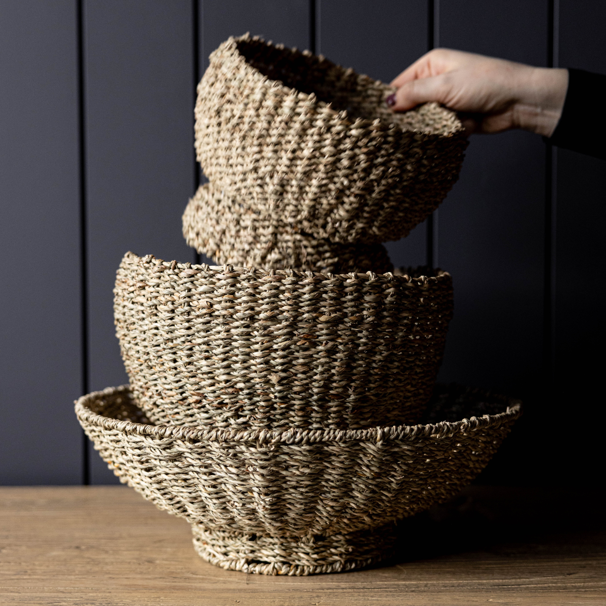 Woven Seagrass Bowl | By Luxe B Co