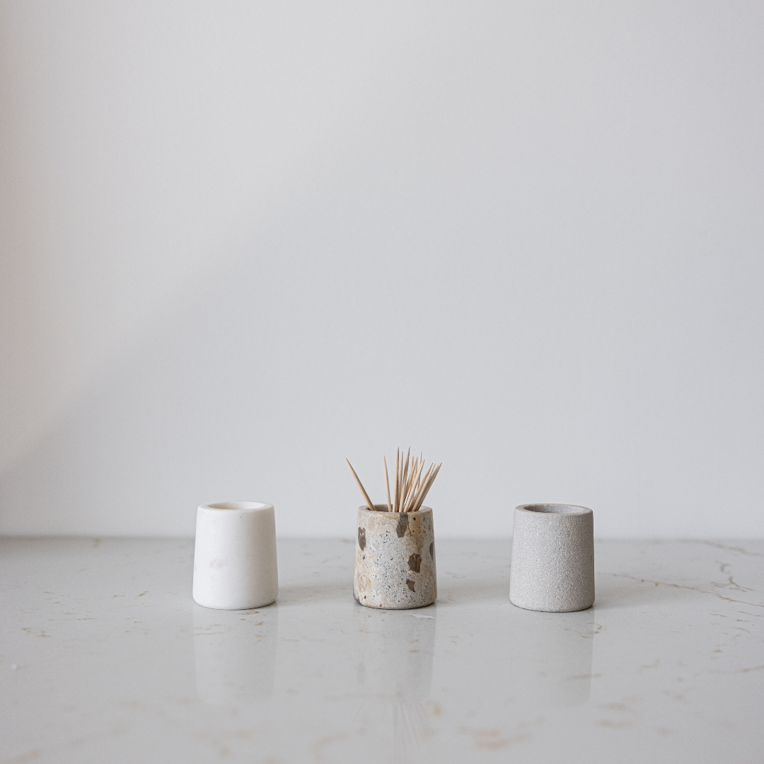 Sandstone Toothpick Holder - Luxe B Co