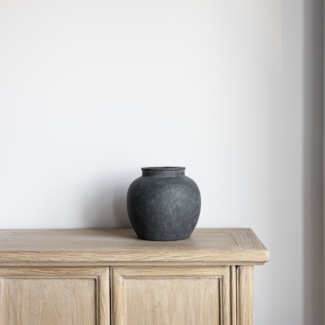 Charcoal Clay Pot - Luxe B Co
