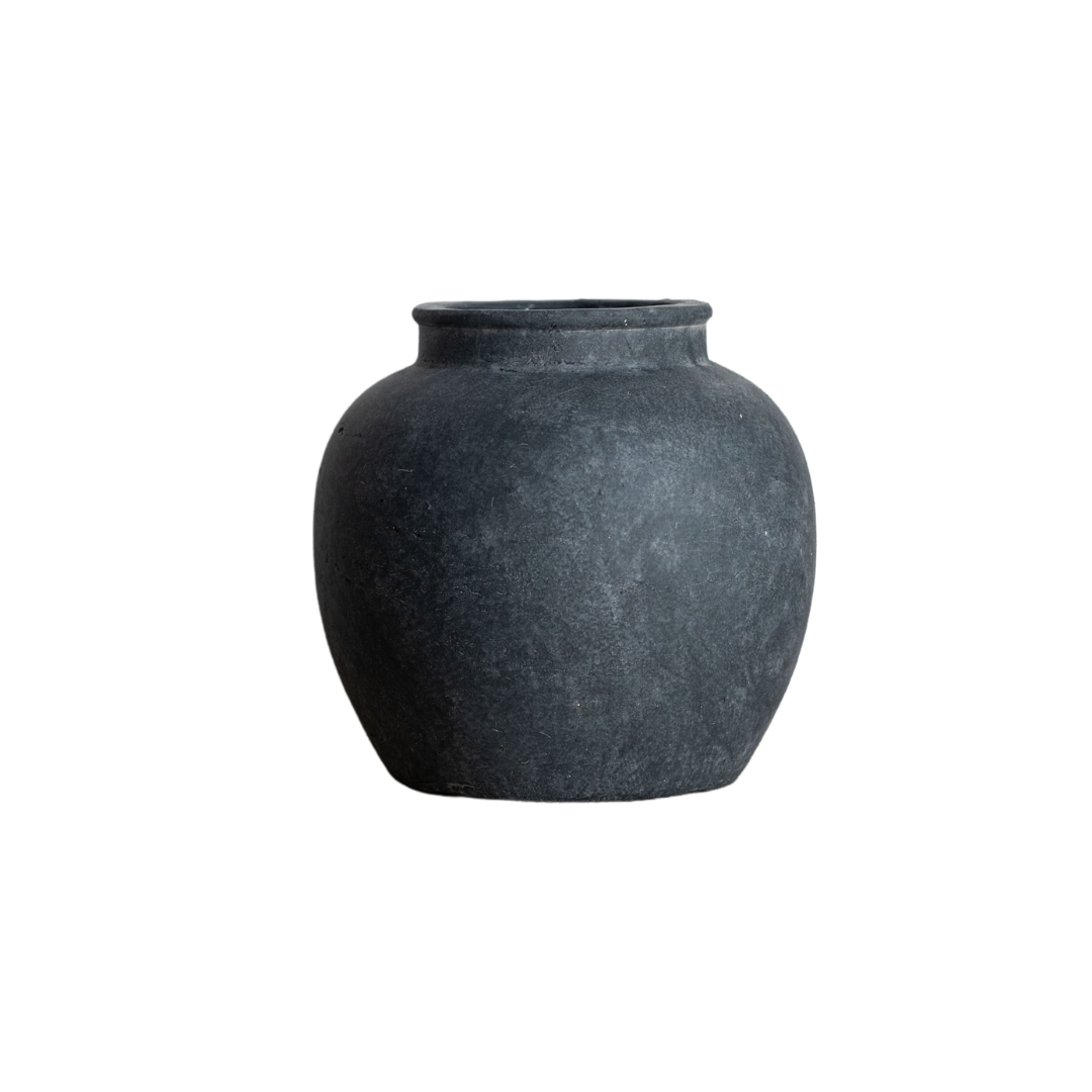 Charcoal Clay Pot - Luxe B Co