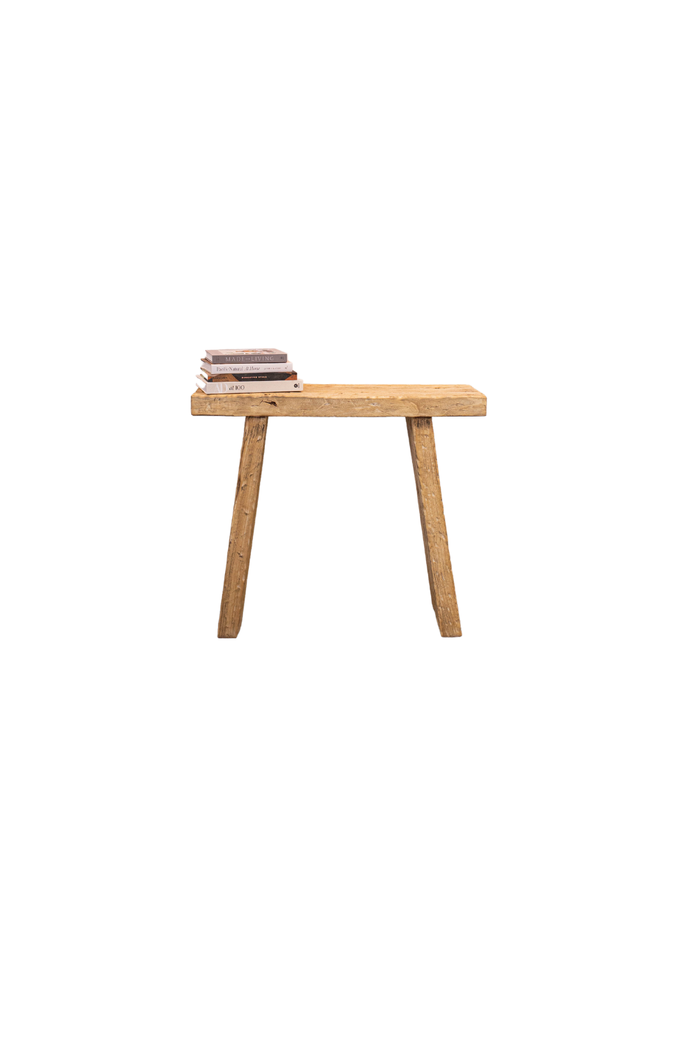 Alter Elm Wood Console Table Petit | By Luxe B Co. 