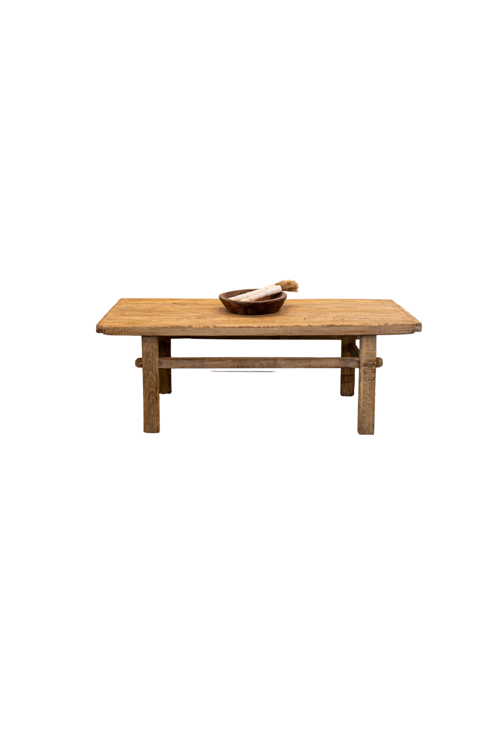 Mojave Reclaimed Elm Wood Coffee Table | By Luxe B Co. 