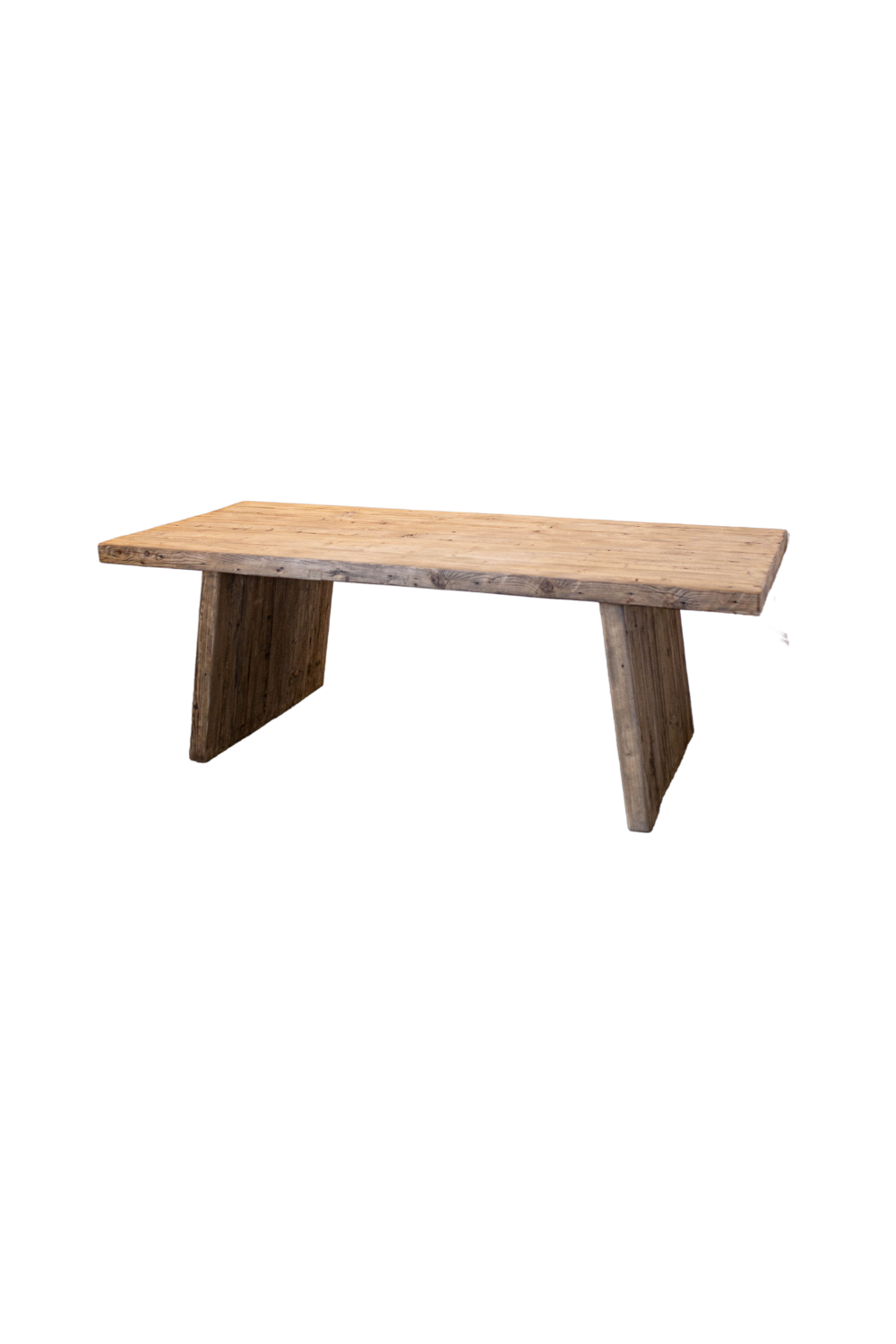 Sausalito Elm Wood Dining Table | By Luxe B Co. 