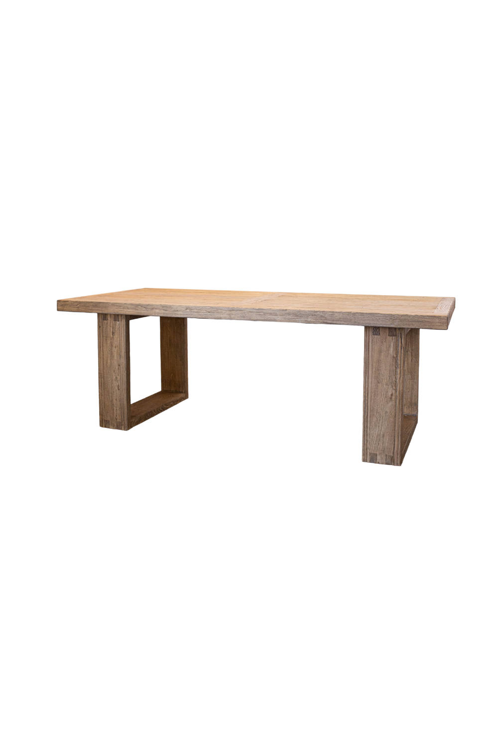 Palo Verde Elm Wood Dining Table | By Luxe B Co. 