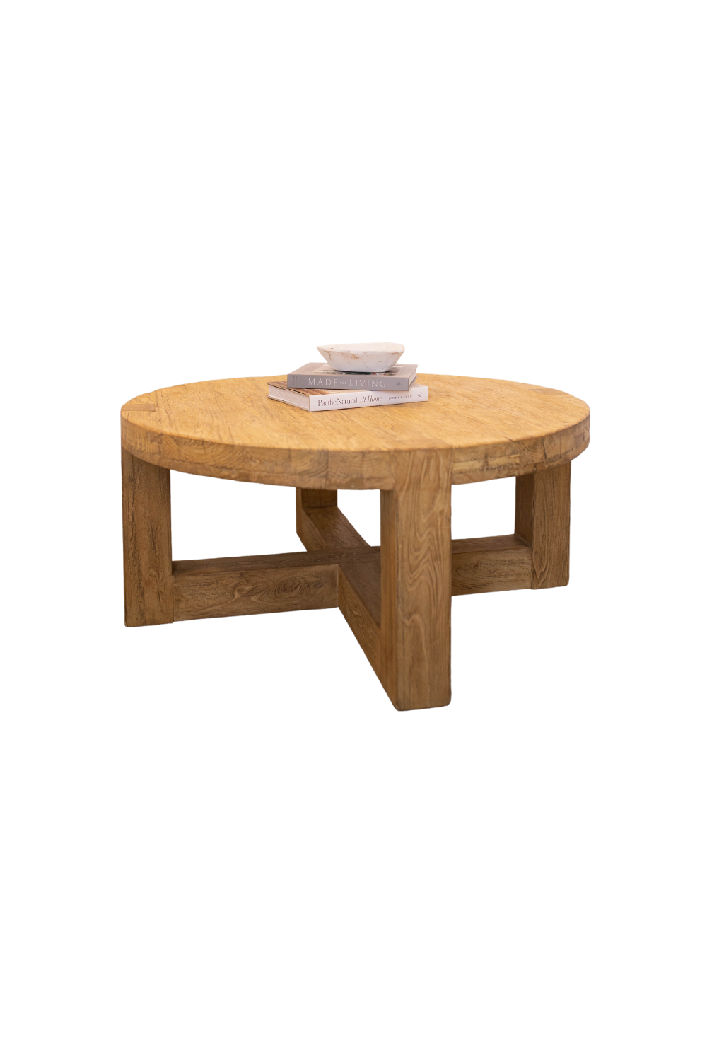 Pacifica Elm Wood Coffee Table - Luxe B Co