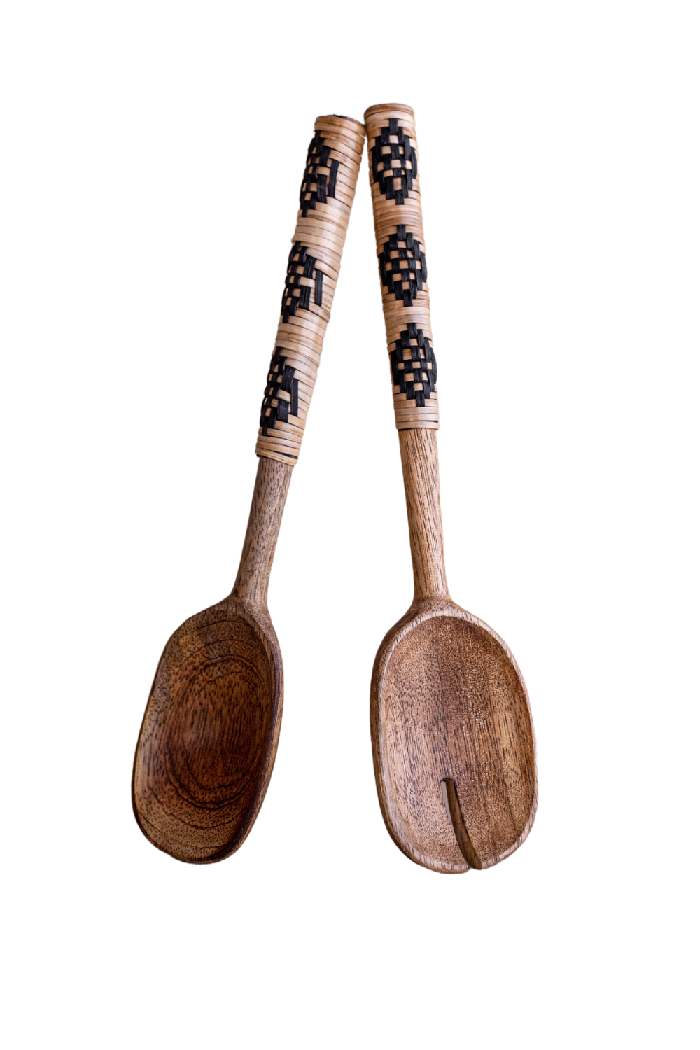 Mango Wood Salad Servers By Luxe B Co.